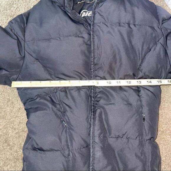 Guess women’s puffer coat jacket in black zip up SZ Sm black down full zip - Picture 11 of 12